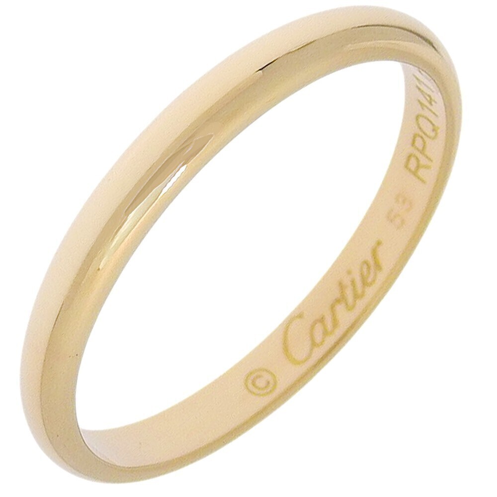 Cartier 1895 Wedding Band 18K Yellow Gold